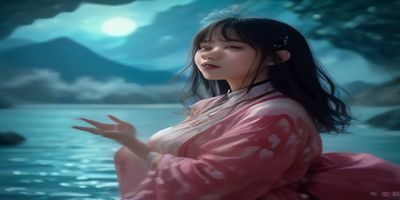 禁漫天堂本子奇幻题材推荐封面，魔法世界场景中英气女主角手持法杖，背景深邃星空